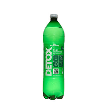 DETOX water, highly carbonated, 1 l